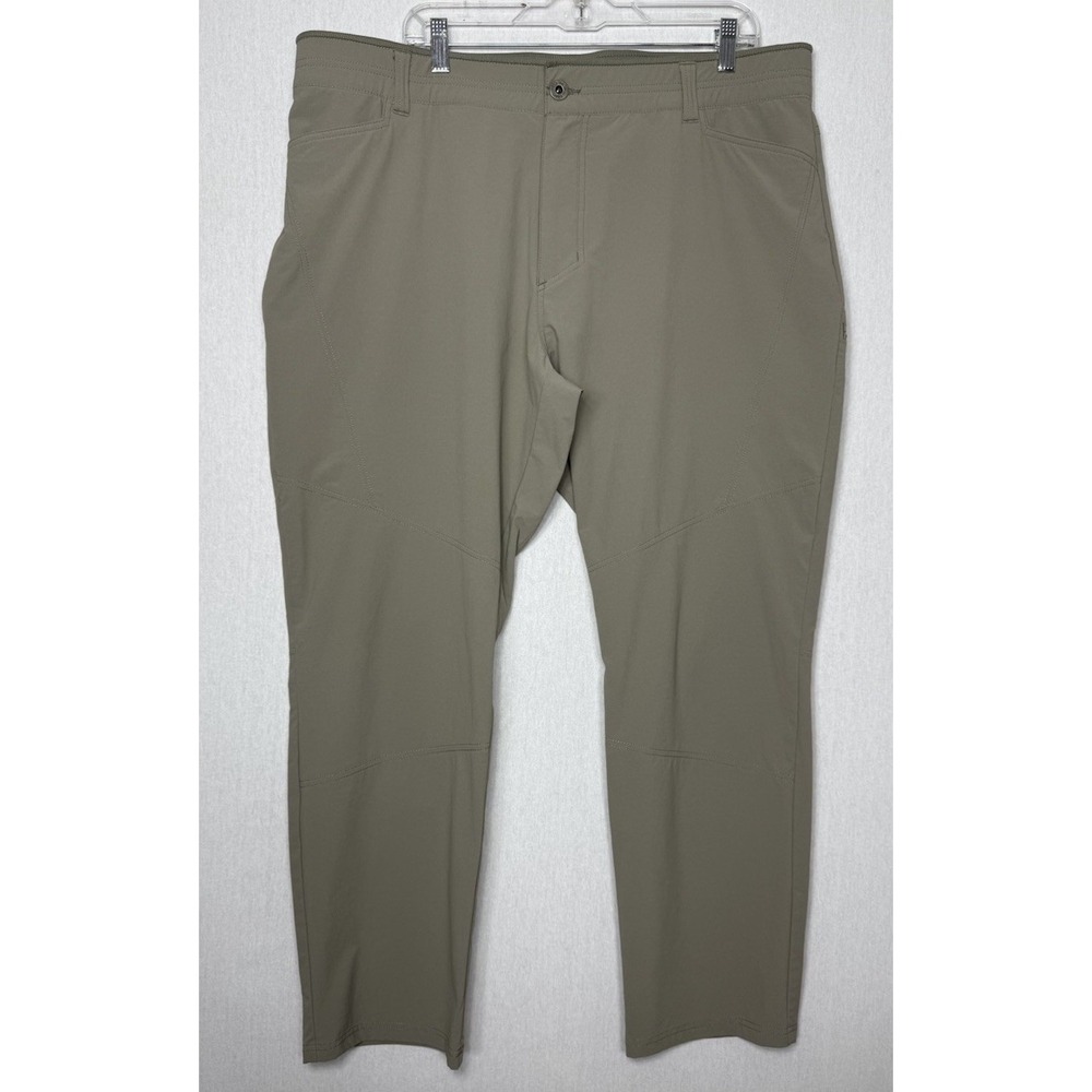 Kuhl Deceptr Mens Tapered Stretch Pants 42x30 Badlands Khaki 5261 Ripstop